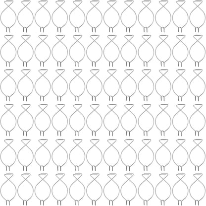  Angoily Clips Suspendre Pour Plafond Suspendu En Acier Galvanisé Argenté, Crochet à Pince Sans Clous Ni Vis, Charge, Lot De 100 Pièces Pour Décoration Mariage Et Affichage