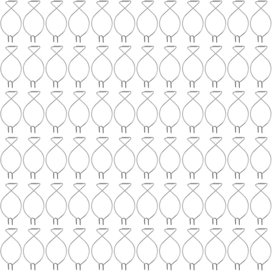  Angoily Clips Suspendre Pour Plafond Suspendu En Acier Galvanisé Argenté, Crochet à Pince Sans Clous Ni Vis, Charge, Lot De 100 Pièces Pour Décoration Mariage Et Affichage