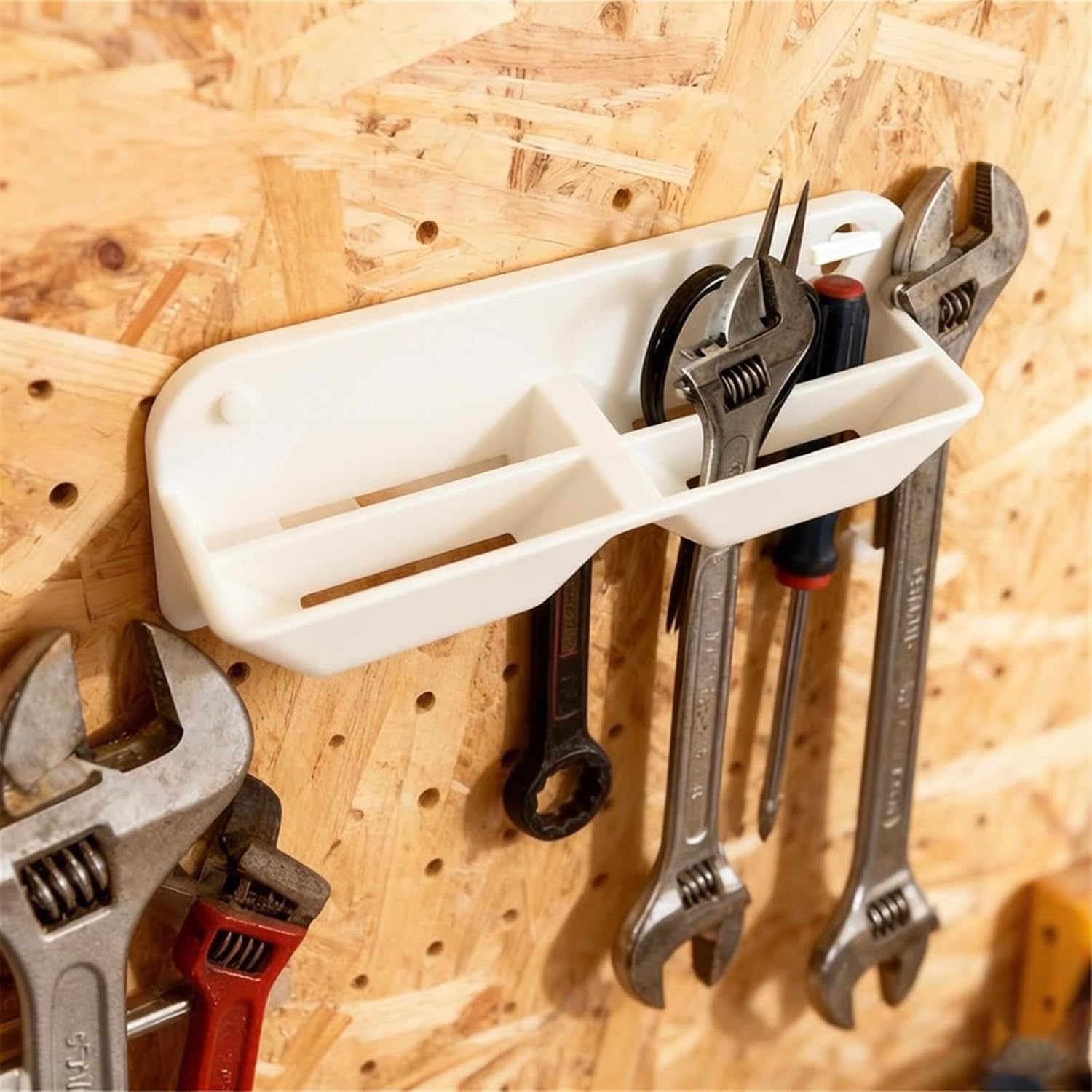  Porte-outils Pour Garage, Abri De Jardin, Atelier à Plusieurs Niveaux Pour Ciseaux, Clés à Molette, Rubans à Mesurer, Accessoires, étagère De Rangement Pour Clés à Molette