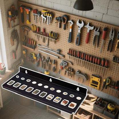  Porte-Tournevis | Organisateur D'Outils Mural Robuste | Rangement D'Atelier Pour Outils De Bricolage Et Jardinage