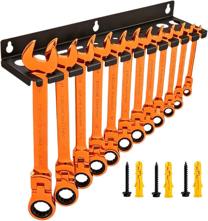  Range-Clés,Stockage D'Outils Grande Capacité,Organiseur D'angle à Suspendre Pour Outils | Pour Tournevis Hexagonaux Cliquet Cutter Ciseaux Maison Garage Atelier Espace Travail Coin
