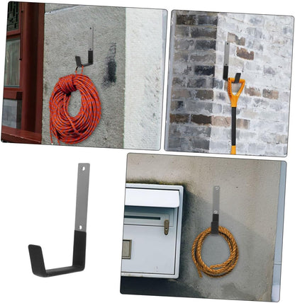  Gatuida 2pièces Crochets Muraux Pliables Acier Pour Garage Et Jardin Robustes Pour Outils Échelles Et Vélos