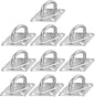  Lot De 10 Crochets En Forme De U En Acier Inoxydable 304 Pour Mur, Plafond, Hamac, Matériel Marin