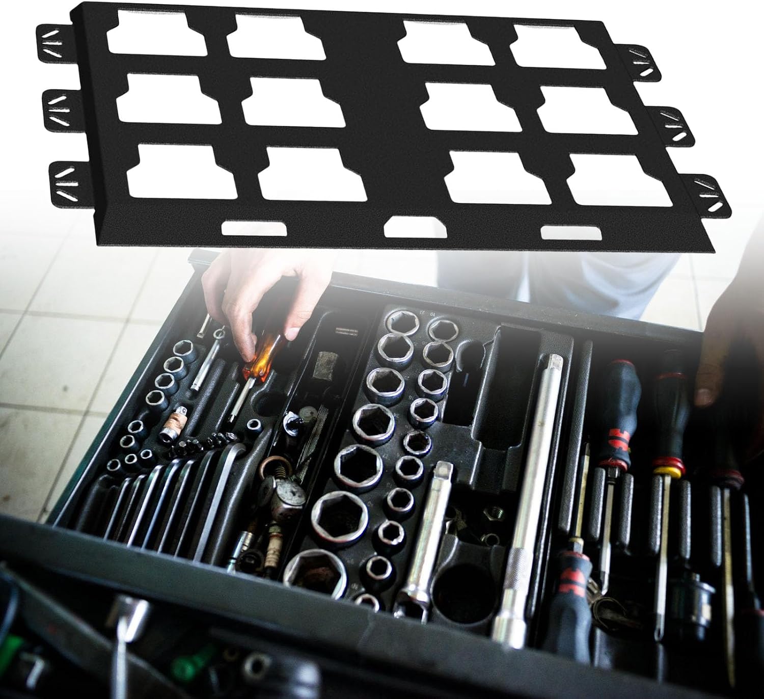  Xuancai Packouts – Organisateurs De Rangement Muraux Pour Montage D'outils électriques Pleine Largeur Pour Petits Outils – Accessoires – Plaque De Montage Mural