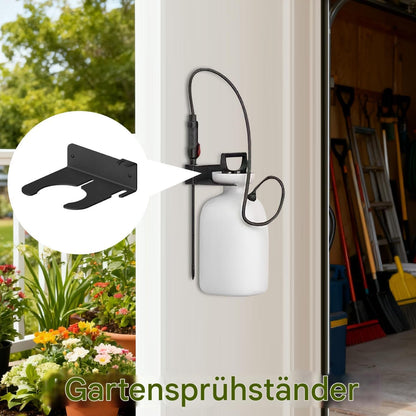  Generisch Support De Pulvérisateur De Pompe De Jardin - Étagère De Rangement Pour Pulvérisateurs à Pompe - Organiseur Mural Pour Outils De Jardin - Pour Cours, Vérandas, Surfaces Vertes Intérieures Et