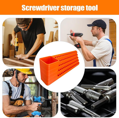 GENERIC Support De Tournevis, Rangement D' à Montage Rapide Pour Montage Mural | Organiseur De Tournevis Pour Mécanicien, électricien, Boîte De Capacité Polyvalente Superposée Pour La Maison, Le
