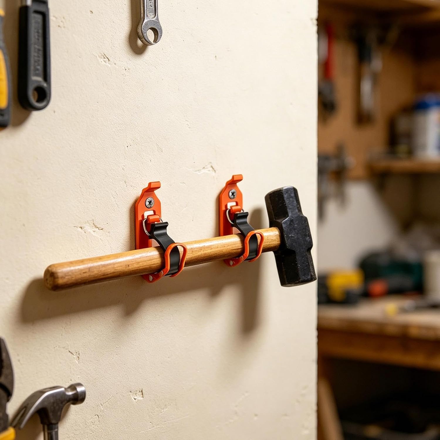  Lot De 2 Supports Muraux à Fermeture Rapide Pour Charges - Pour Le Lit, Le Garage, Le Camping-car, Le Travail, Les Véhicules Utilitaires, Les Pompiers, La Pêche