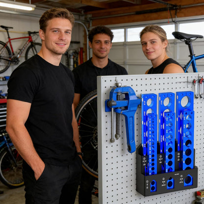  Étagère De Rangement Pour Outils – Organiseur Mural, Support De Garage à 6 Emplacements Avec Pince Sécurisée, Système De Rangement D'établi Avec Cadre Robuste, Cintre Pour équipement D'atelier, Abri