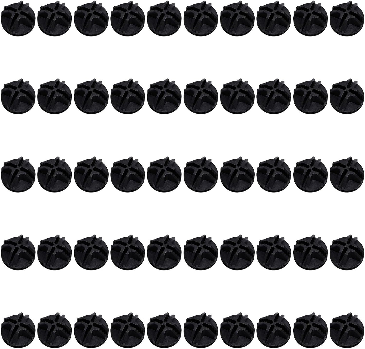  Lot De 100 Connecteurs Cubiques En Plastique Pour étagères De Rangement Modulaires, Fermetures Emboîtables, Boucles, Clips, Organiseurs, Armoires Modulaires, Connecteurs