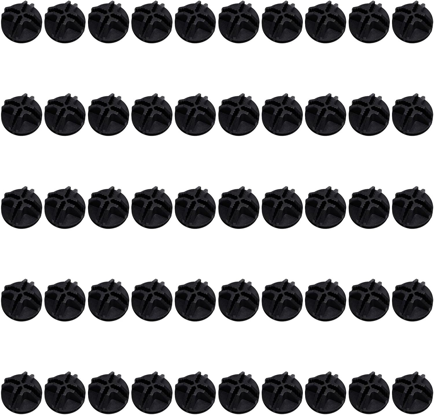  Lot De 100 Connecteurs Cubiques En Plastique Pour étagères De Rangement Modulaires, Fermetures Emboîtables, Boucles, Clips, Organiseurs, Armoires Modulaires, Connecteurs