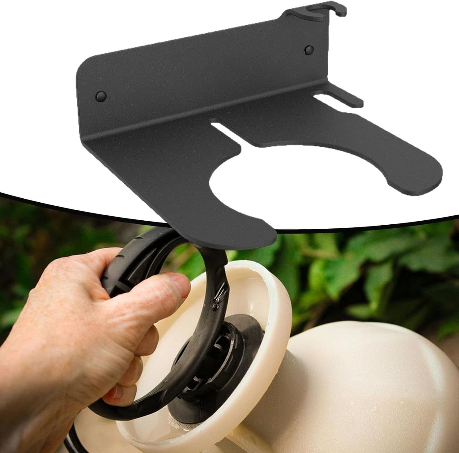  Generisch Support De Pulvérisateur De Pompe De Jardin - Étagère De Rangement Pour Pulvérisateurs à Pompe - Organiseur Mural Pour Outils De Jardin - Pour Cours, Vérandas, Surfaces Vertes Intérieures Et