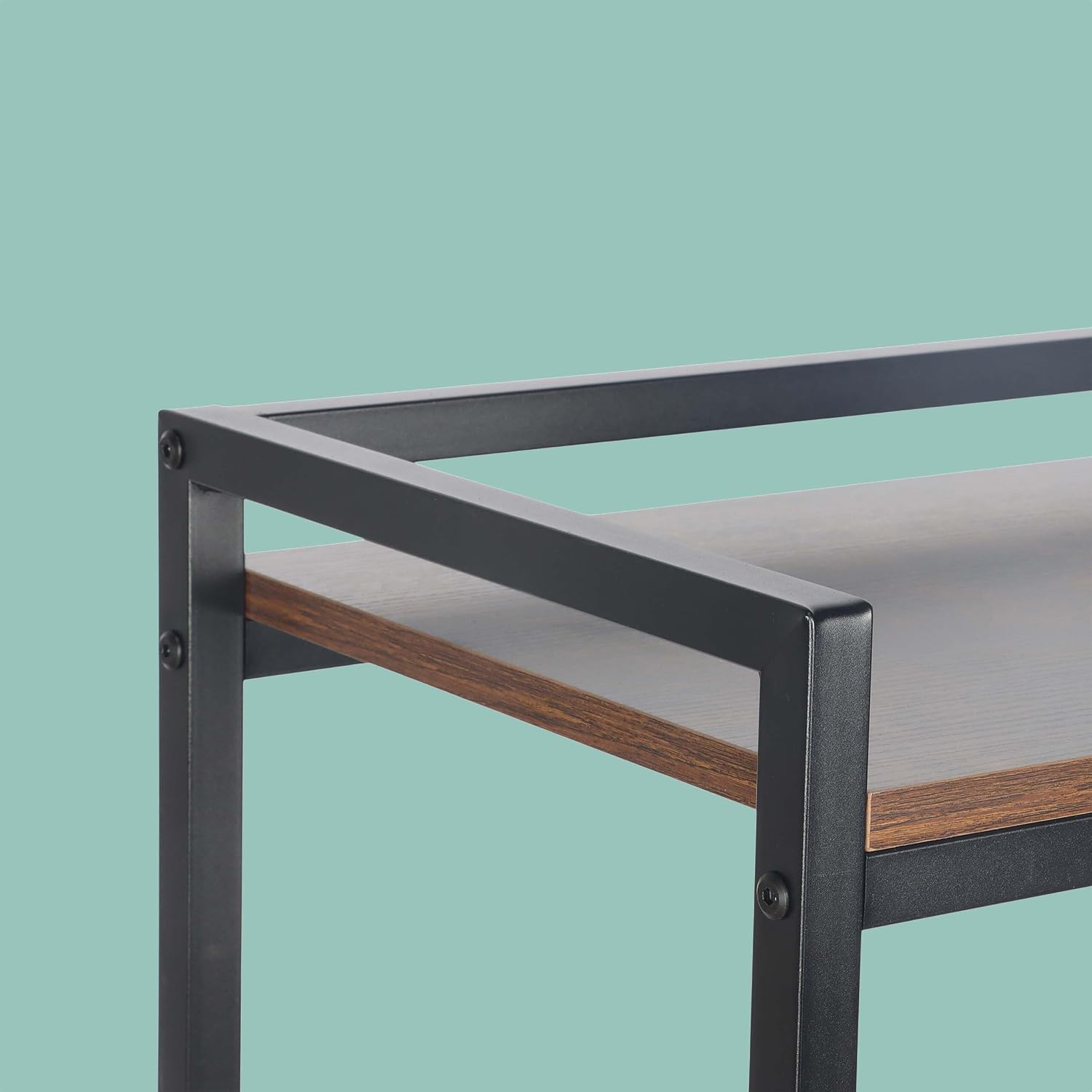  Relaxdays Étagère Pour Caisses à Boissons, 4 Caisses, H X L X P : 117 X 74 X 32 Cm, étagère Industrielle, Marron/Noir