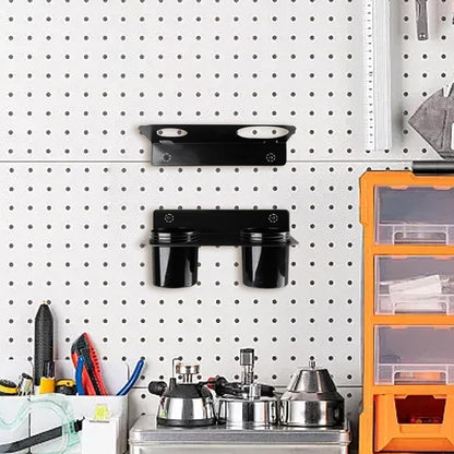 Générique Support Murale Pour Entonnoirs À Huile, 2 Pièces Support Murale Pour Fluides, De Vidange Pour Garage Atelier Maison Camping Remorque