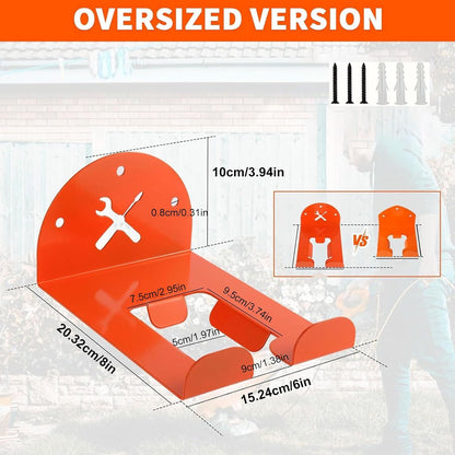  Générique Porte-Outils Électriques - Organisateur Polyvalent De Garage,Porte-Outils Mural Pour Jardin - Pour Atelier Cave Ferme Salle De Jardin Scie Chaine Perceuse Electrique