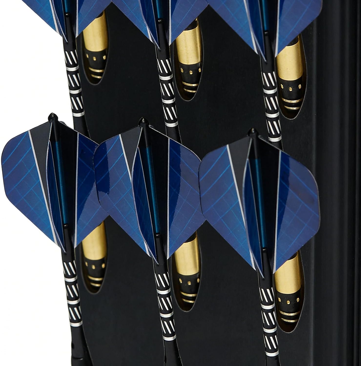 GENERIC Rangement De Fléchettes – Présentoir Mural En Bois | Organiseur De Fléchettes Avec Sac De Rangement, Pour L'organisation De L'entretien, Le Bureau, Le Club, Le Bar, La Salle De Jeux, Le Salon, La