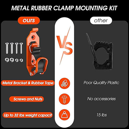  Lot De 2 Supports Muraux à Fermeture Rapide Pour Charges - Pour Le Lit, Le Garage, Le Camping-car, Le Travail, Les Véhicules Utilitaires, Les Pompiers, La Pêche