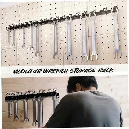  Porte-clés Pour 20 Clés, Organisateur De Mural, Organisateur De En Fer Pour Le Rangement Des Outils, Convient 6 Mm à 32 Mm Rangement