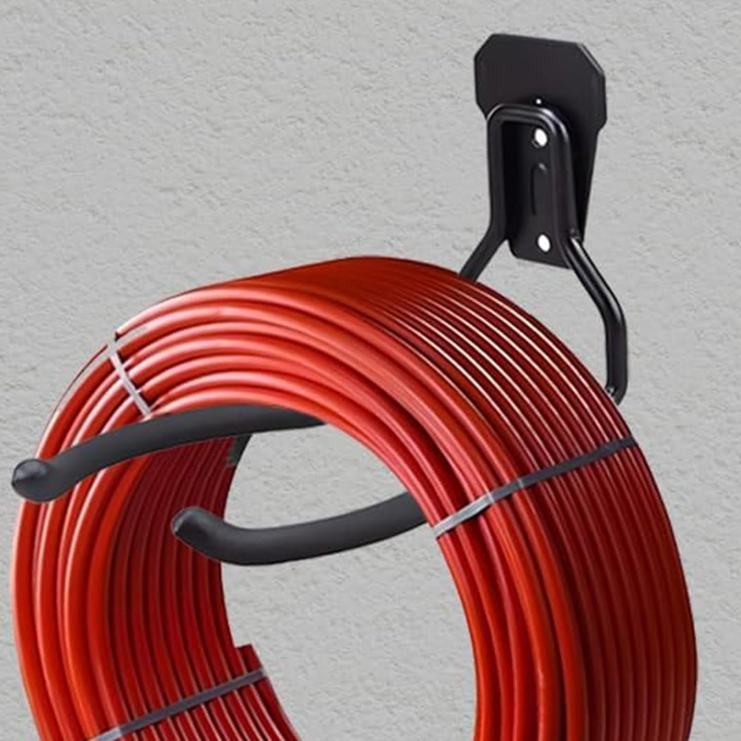  Porte-Outil De Jardin Pour Outils Électriques,Noir Anti-Rouille Multifonction Économiseur D'Espace | Suspension Pour Outils | Organisateur Polyvalent Gain De Place Avec Crochets Pour Système De Rangem