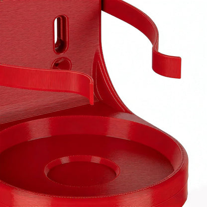 GENERIC Support Mural, Support D'organisation Antidérapant, Support De 20 Cm Avec Fonction De Prise En Main Sécurisée, Appareil De Rangement D'équipement, Support Mural Avec Design, Accessoire De Rangement