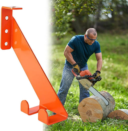  Porte-Tronçonneuse En Acier Inoxydable - Support Mural De Rangement Pour Outils De Garage - Support Lourd Pour Atelier Maison Jardin Affichage Outil Capacité 82 Kg