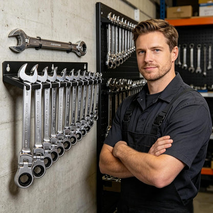  Range-Clés,Stockage D'Outils Grande Capacité,Organiseur D'angle à Suspendre Pour Outils | Pour Tournevis Hexagonaux Cliquet Cutter Ciseaux Maison Garage Atelier Espace Travail Coin