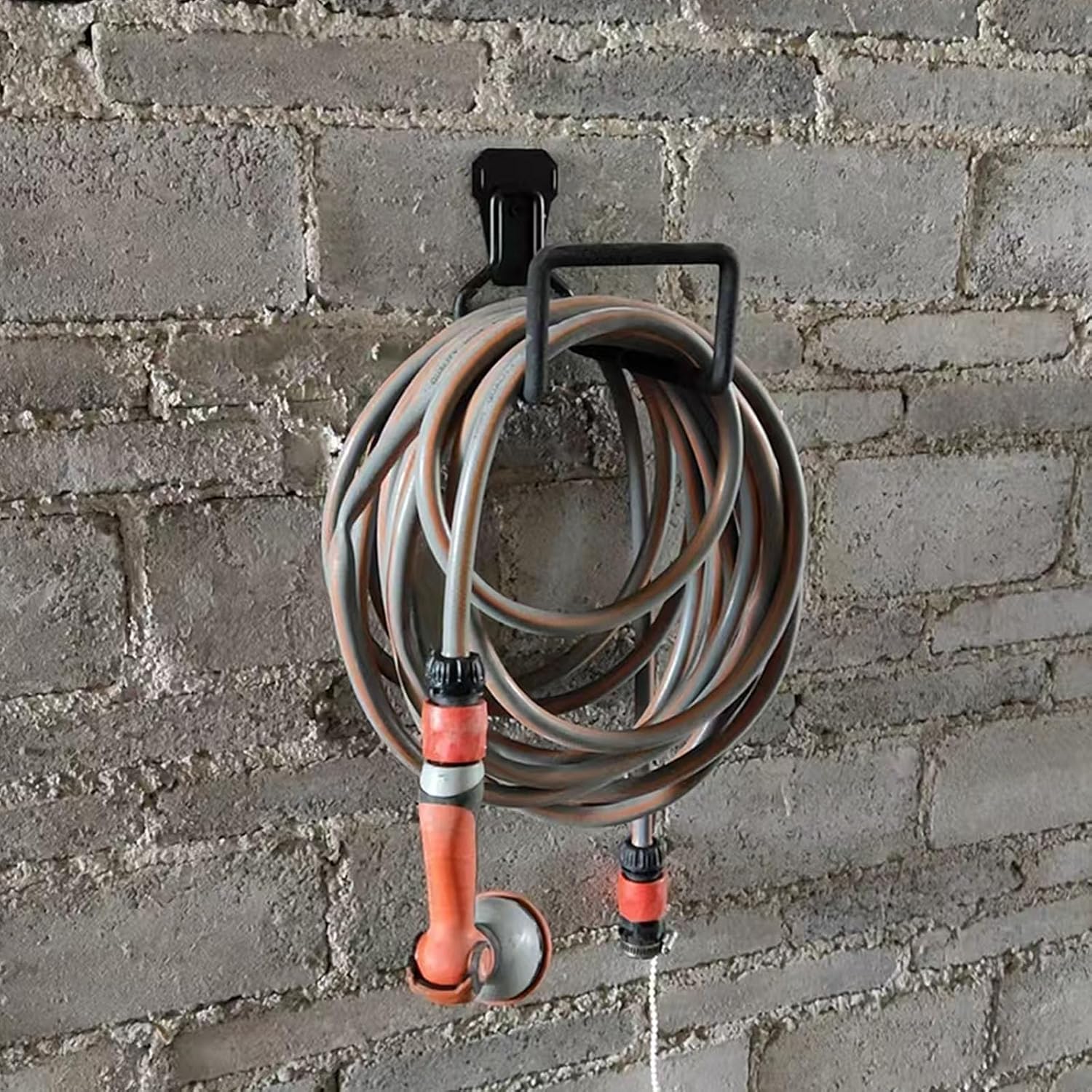  Lot De 2 Crochets De Garage Robustes Pour Organiser Les équipements De Pelouse, Organisateur D'outils De Jardin, Crochet De Tuyau D'eau Peu Encombrant, Crochets à Grande Capacité De Charge
